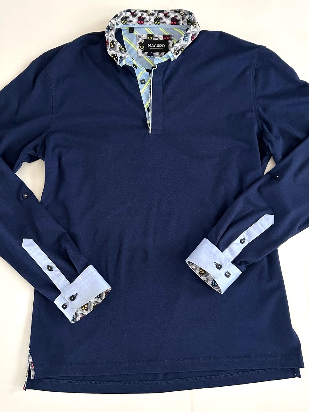 Maceoo Polo Shirt - Size L - Long Sleeves - Mens
